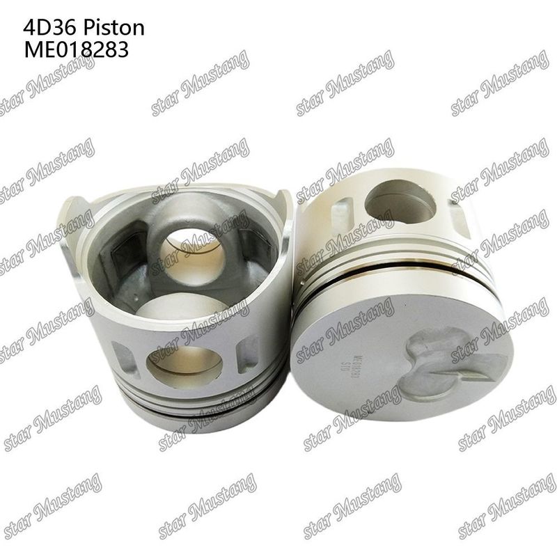 ชุดกระจกเต็มแบบเดิม ME018283 4D36 พิสตัน เหมาะสําหรับอะไหล่เครื่องยนต์ Mitsubishi