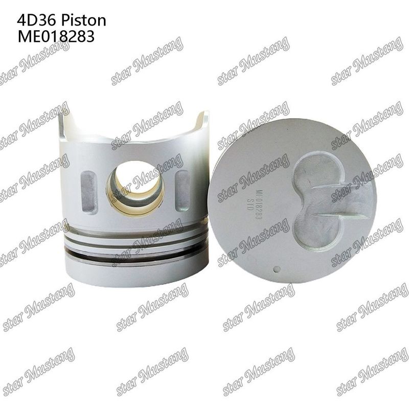 ชุดกระจกเต็มแบบเดิม ME018283 4D36 พิสตัน เหมาะสําหรับอะไหล่เครื่องยนต์ Mitsubishi