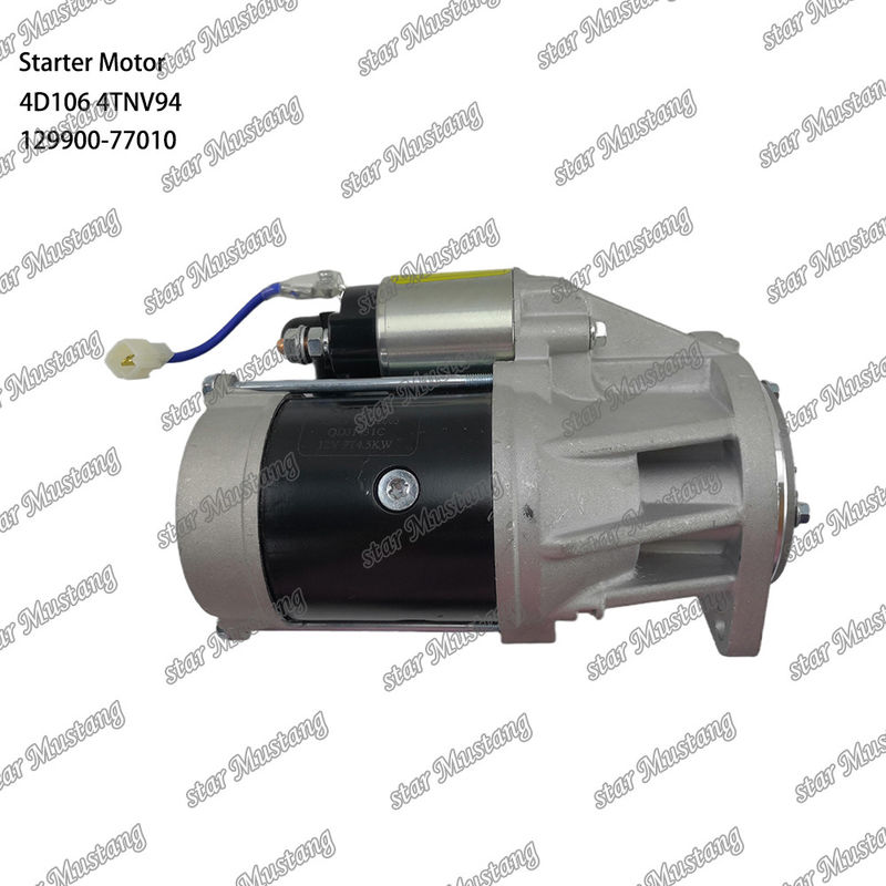 4D106 4TNV94 มอเตอร์สตาร์เตอร์ มอเตอร์ 12V 9T 4.5KW สําหรับเครื่องยนต์ YANMAR