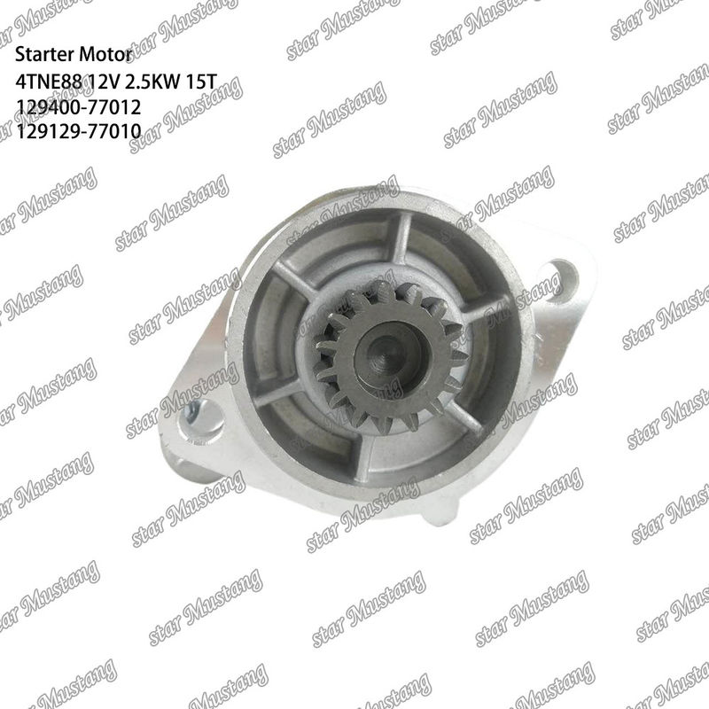 4TNE88 เครื่องยนต์ เครื่องเริ่มเครื่องยนต์ 12V 2.5KW 15T 129400-77012 129129-77010 สําหรับเครื่องยนต์ YANMAR