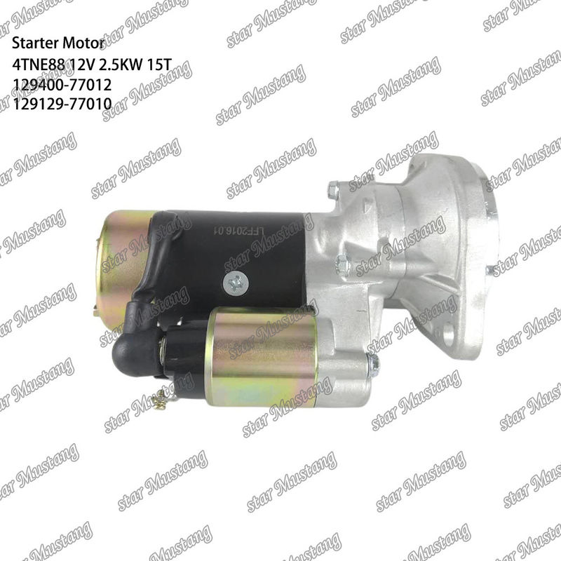 4TNE88 เครื่องยนต์ เครื่องเริ่มเครื่องยนต์ 12V 2.5KW 15T 129400-77012 129129-77010 สําหรับเครื่องยนต์ YANMAR
