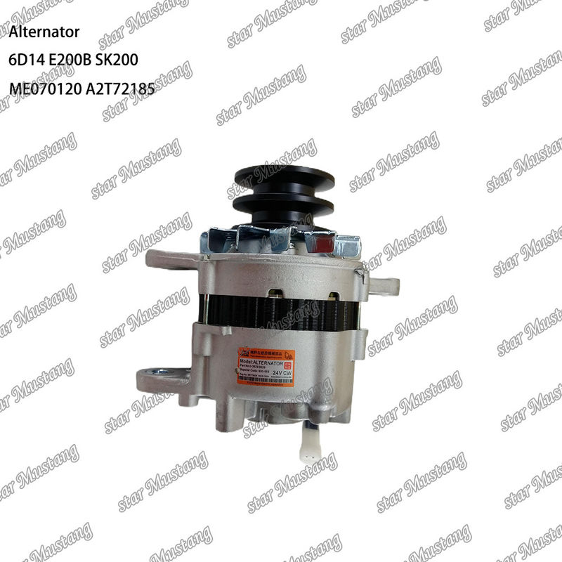 อัลเทเนเนเรเตอร์ 6D14 E200B SK200 24V 35A ME070120 A2T70772 A2T72185 เหมาะสําหรับอะไหล่เครื่องยนต์ Mitsubishi