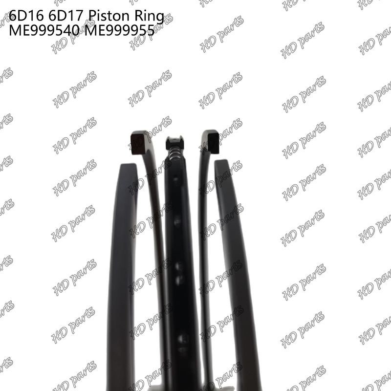สนับสนุนออนไลน์ พริสตันวงแหวน 6D16 6D17 ME999540 ME999955 เหมาะสําหรับเครื่องยนต์ Mitsubishi อะไหล่