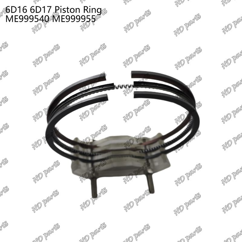 สนับสนุนออนไลน์ พริสตันวงแหวน 6D16 6D17 ME999540 ME999955 เหมาะสําหรับเครื่องยนต์ Mitsubishi อะไหล่