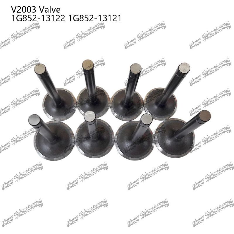 เครื่องยนต์ไดเซล ส่วนต้นของสต็อค อินเตรเกรท สตรัคชั่น วาล์ว V2003 1G852-13122 1G852-13121