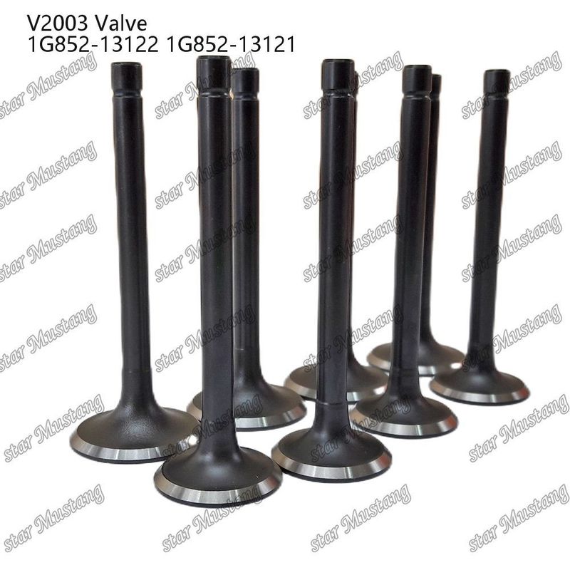 เครื่องยนต์ไดเซล ส่วนต้นของสต็อค อินเตรเกรท สตรัคชั่น วาล์ว V2003 1G852-13122 1G852-13121