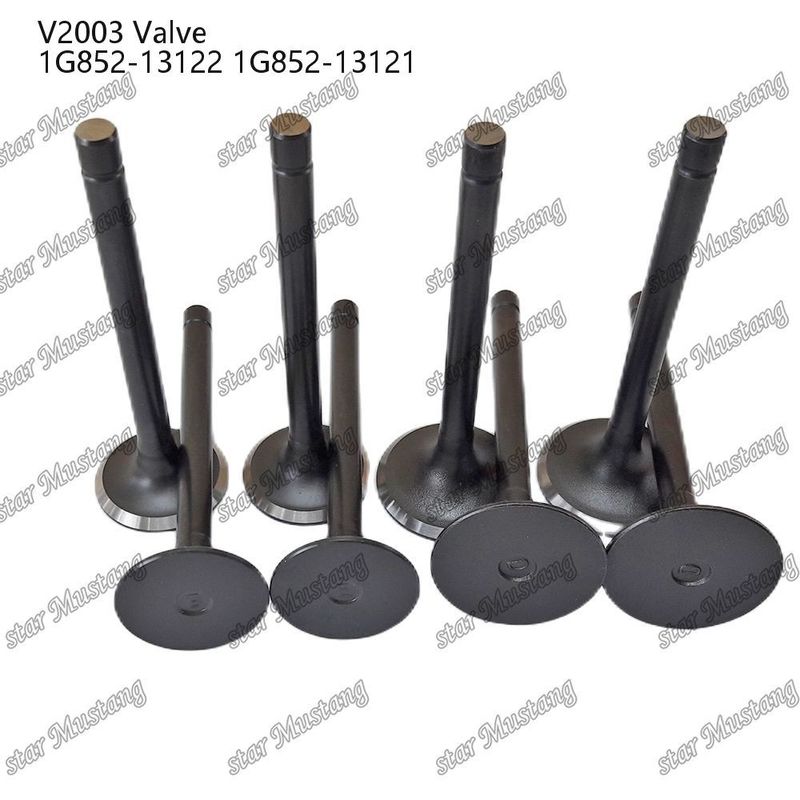 เครื่องยนต์ไดเซล ส่วนต้นของสต็อค อินเตรเกรท สตรัคชั่น วาล์ว V2003 1G852-13122 1G852-13121