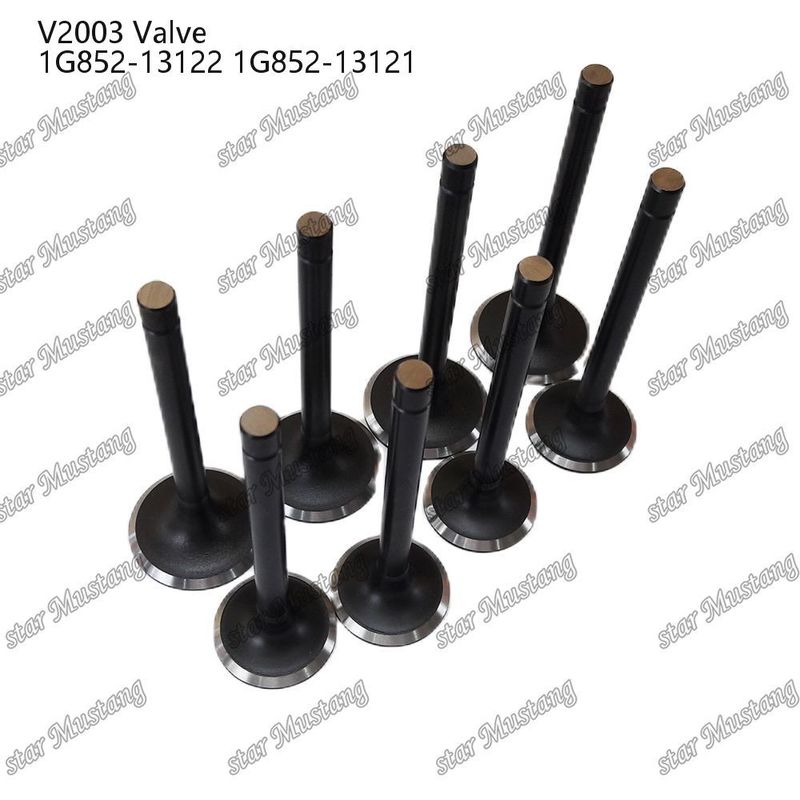 เครื่องยนต์ไดเซล ส่วนต้นของสต็อค อินเตรเกรท สตรัคชั่น วาล์ว V2003 1G852-13122 1G852-13121