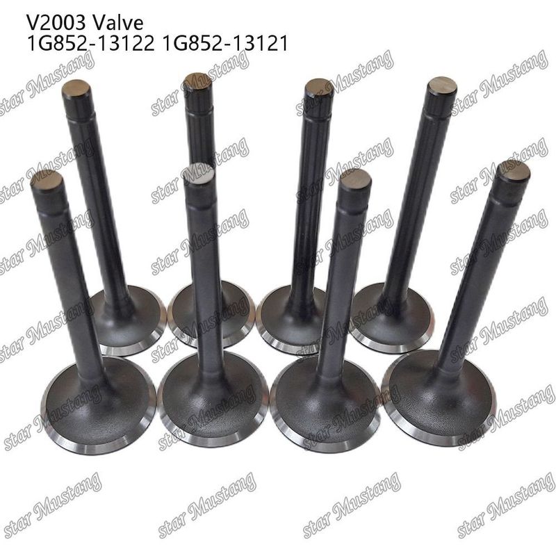 เครื่องยนต์ไดเซล ส่วนต้นของสต็อค อินเตรเกรท สตรัคชั่น วาล์ว V2003 1G852-13122 1G852-13121