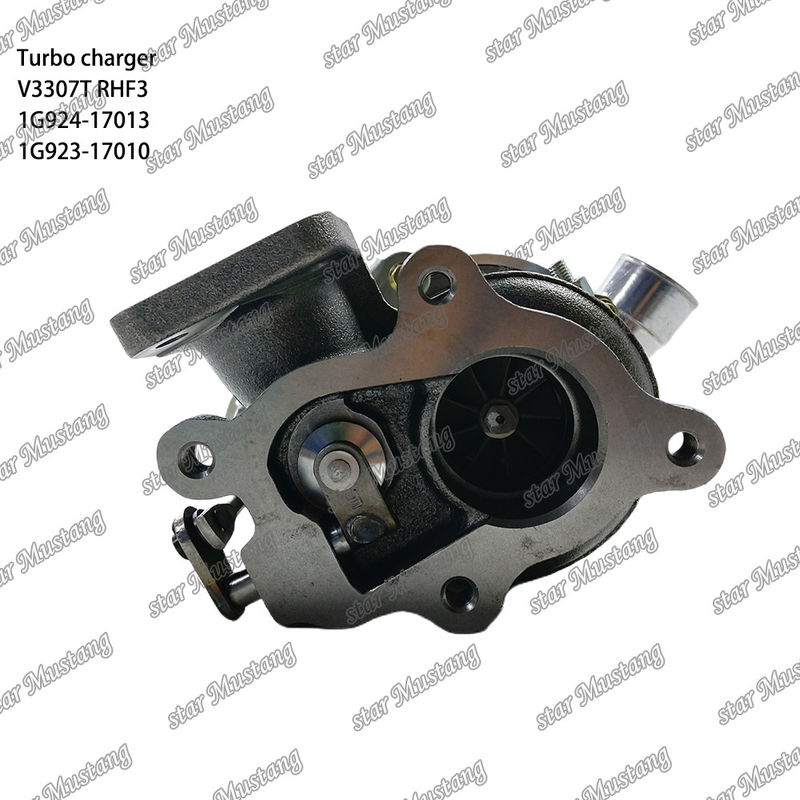 ทอร์โบชาร์เจอร์ V3307T 1G924-17013 RHF3 1G923-17010 เหมาะสําหรับสําหรับส่วนเครื่องยนต์ KUBOTA
