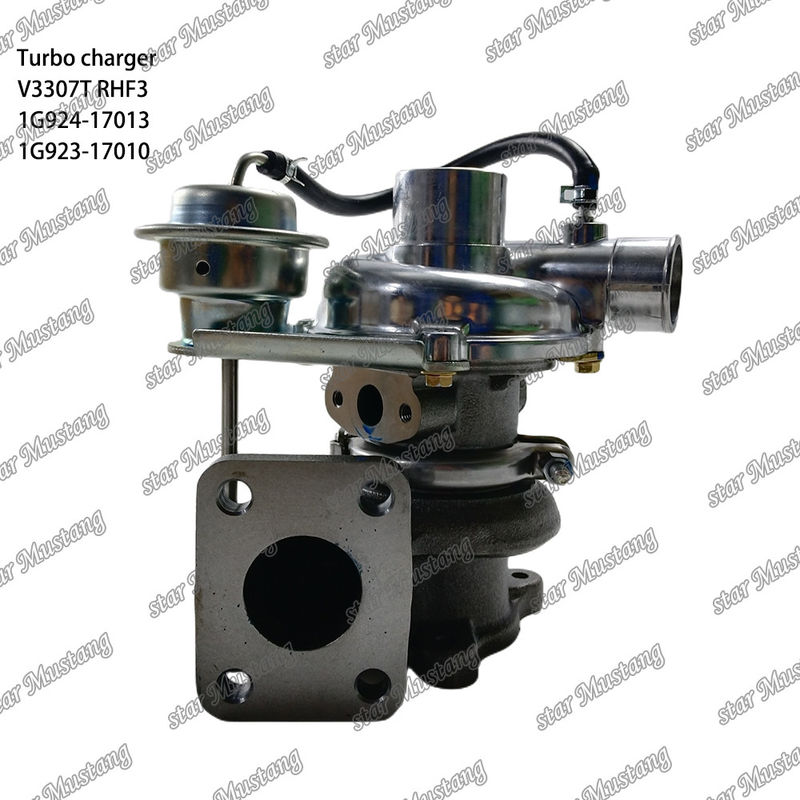ทอร์โบชาร์เจอร์ V3307T 1G924-17013 RHF3 1G923-17010 เหมาะสําหรับสําหรับส่วนเครื่องยนต์ KUBOTA