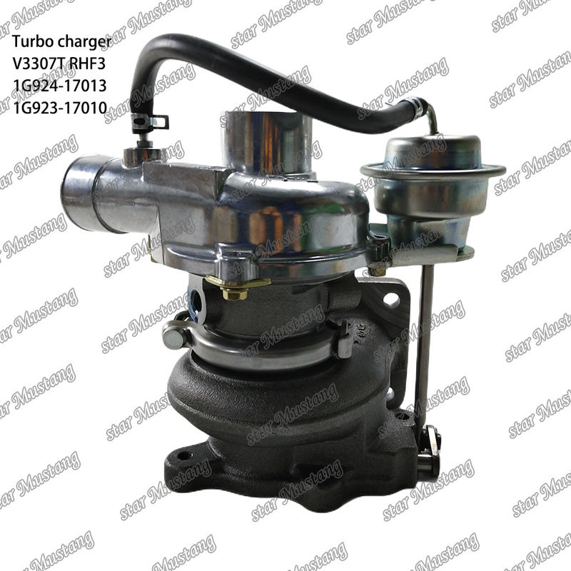 ทอร์โบชาร์เจอร์ V3307T 1G924-17013 RHF3 1G923-17010 เหมาะสําหรับสําหรับส่วนเครื่องยนต์ KUBOTA