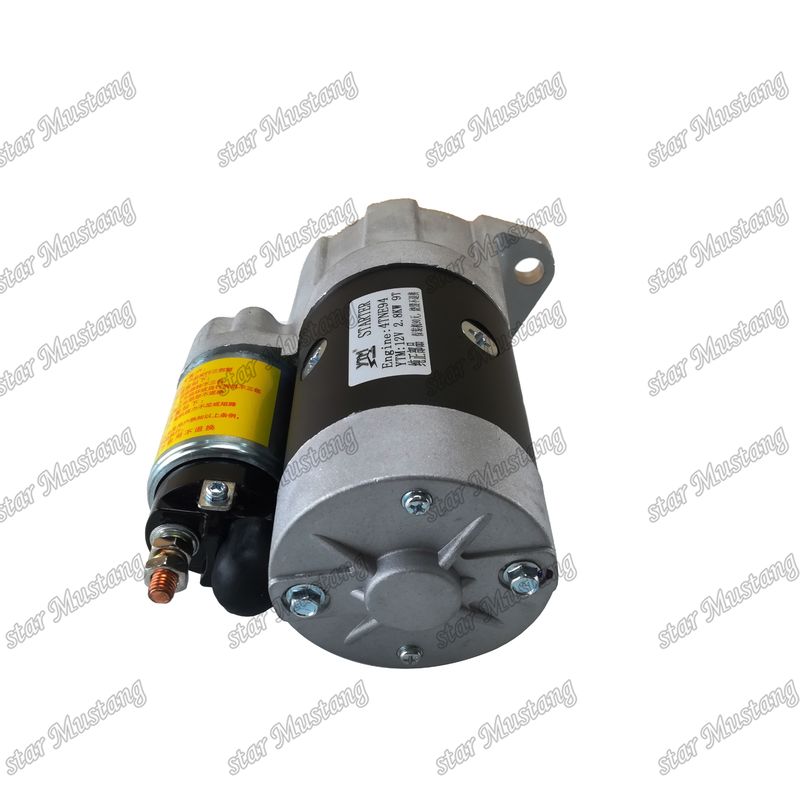 4TNE94 มอเตอร์สตาร์เตอร์ มอเตอร์ 12V 2.8KW 9T สําหรับยนต์ YANMAR