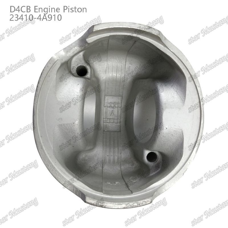 น้ําหนักเบา พิสตัน D4CB 52mm ห้องเผาไหม้ 23410-4A910 สําหรับอัตราการไหลระดับกลาง