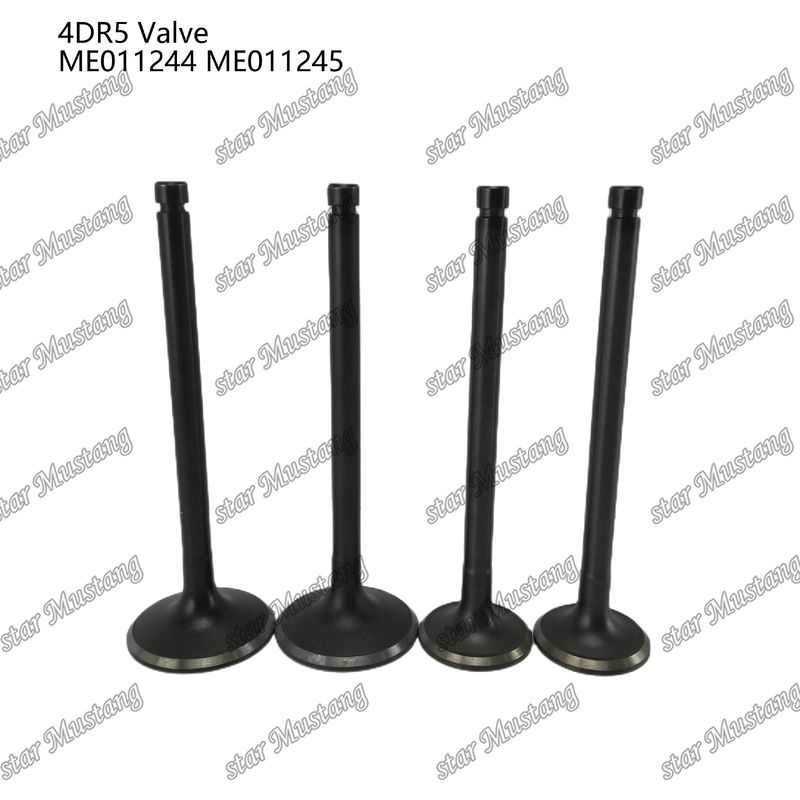 วาล์วโครงสร้างอินเทกรัล 4DR5 IN ME011244 EX ME011245 เครื่องยนต์ดีเซล