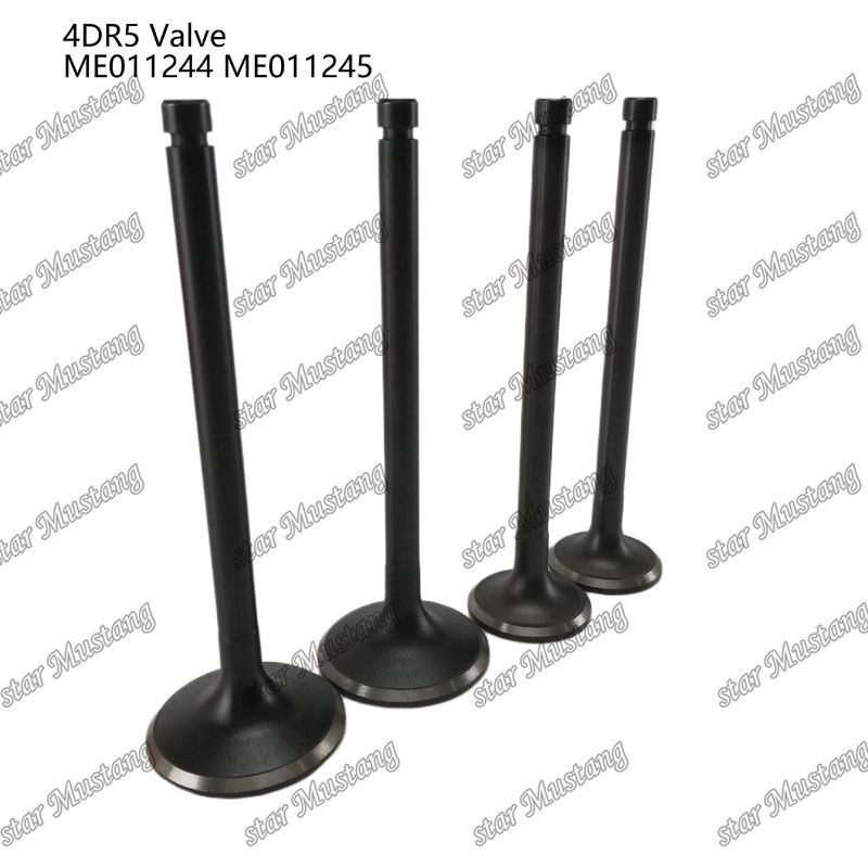 วาล์วโครงสร้างอินเทกรัล 4DR5 IN ME011244 EX ME011245 เครื่องยนต์ดีเซล