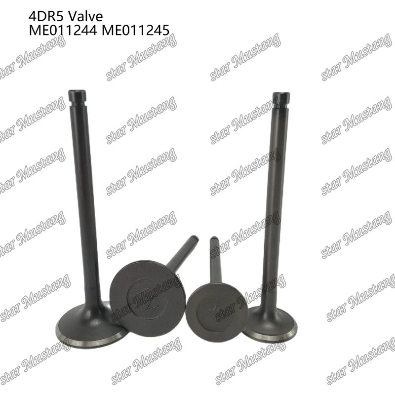 วาล์วโครงสร้างอินเทกรัล 4DR5 IN ME011244 EX ME011245 เครื่องยนต์ดีเซล