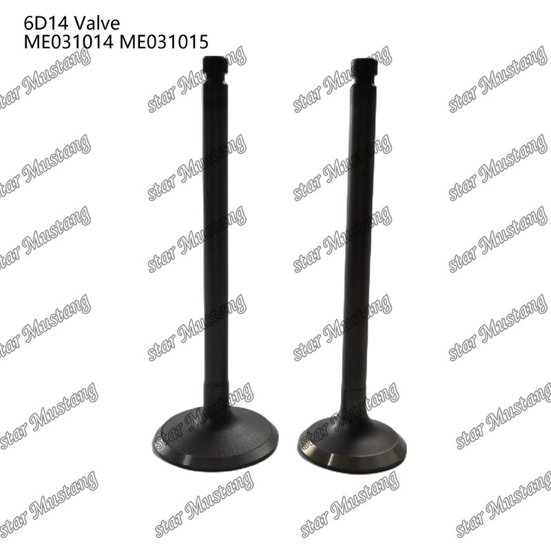 วาล์วโครงสร้างบูรณาการ 6D14 ME031014 ME031015 เครื่องยนต์ดีเซล ชิ้นส่วนเดิม