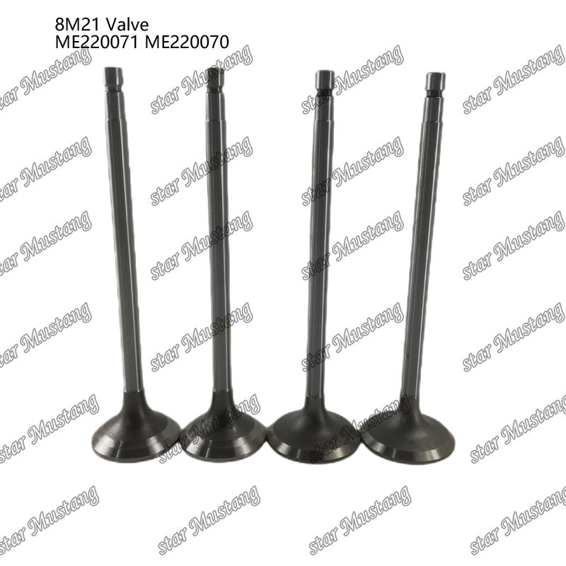 วาล์วโครงสร้างอินเทกรัล 8M21 ME220071 ME220070 เครื่องยนต์ดีเซล อะไหล่เดิม