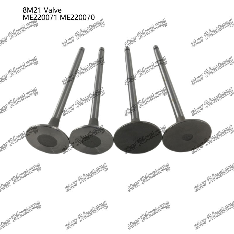 วาล์วโครงสร้างอินเทกรัล 8M21 ME220071 ME220070 เครื่องยนต์ดีเซล อะไหล่เดิม