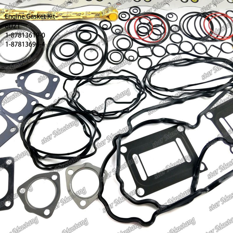 ชุดกระปุกเต็ม 6UZ1 1-87813619-0 1-87813696-4 เหมาะสําหรับอะไหล่เครื่องยนต์ ISUZU