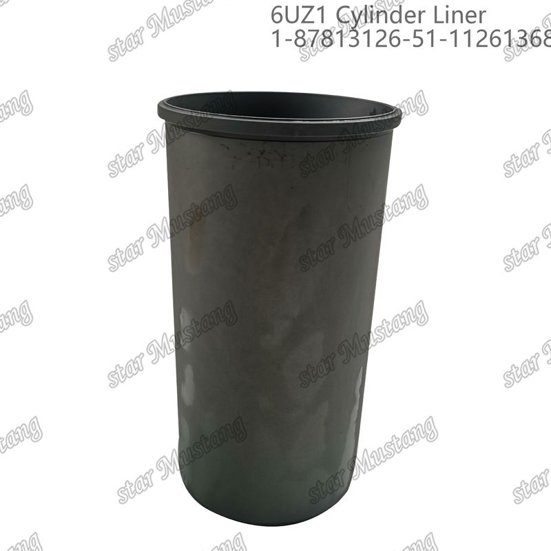 ซิลินเดอร์ไลนเนอร์ 6UZ1 1-87813126-5 1-11261368-2 เหมาะสําหรับส่วนยนต์ ISUZU