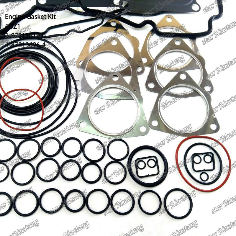 ชุดเครื่องปักเต็ม 6UZ1 1-87813619-0 1-87813696-4 เหมาะสําหรับอะไหล่เครื่องยนต์ Isuzu