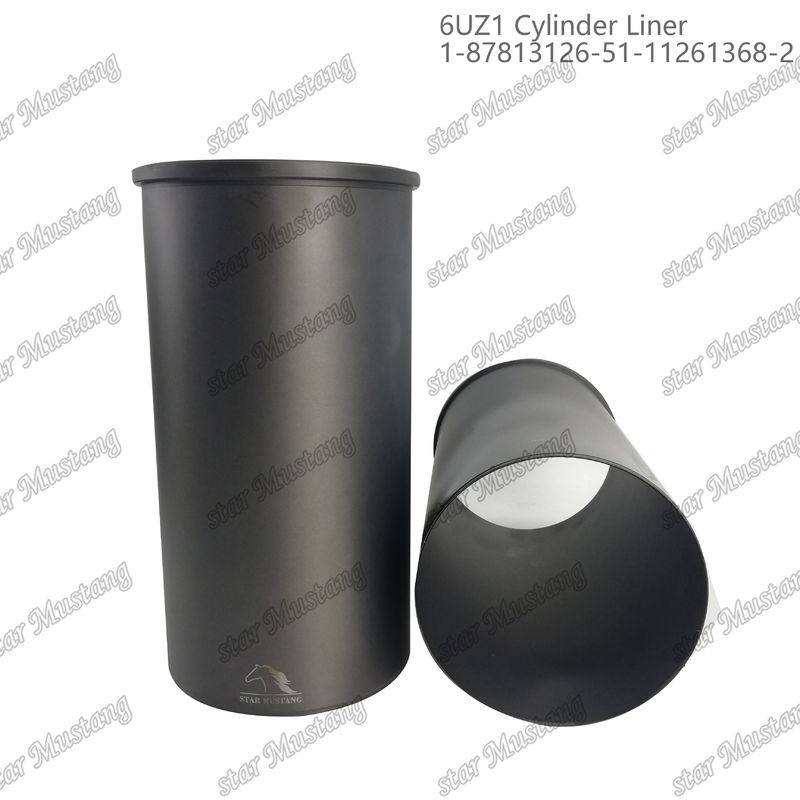 ซิลินเดอร์ไลนเนอร์ 6UZ11-87813126-5 1-11261368-2 เหมาะสําหรับอะไหล่เครื่องยนต์ Isuzu