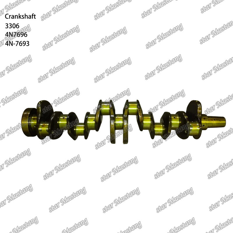 เหล็กกล้าขึ้นรูป 4N7696 4N-7693 ชิ้นส่วนเครื่องยนต์ดีเซล CAT 3306 รถขุด รถบัส รถบรรทุก เพลาข้อเหวี่ยง