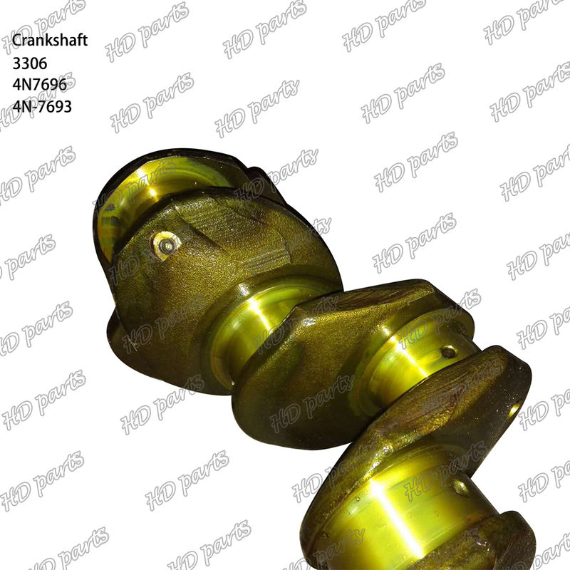 เหล็กกล้าขึ้นรูป 4N7696 4N-7693 ชิ้นส่วนเครื่องยนต์ดีเซล CAT 3306 รถขุด รถบัส รถบรรทุก เพลาข้อเหวี่ยง