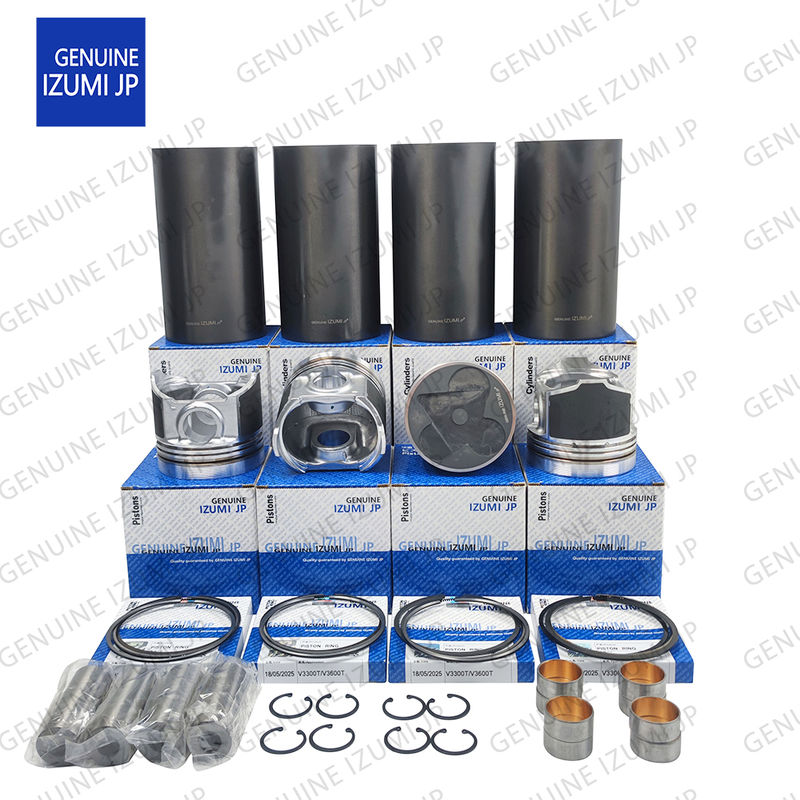 V3300T-12V เครื่องยนต์ Liner Kit Set 1G563-21774 สําหรับ Kubota เครื่องยนต์อะไหล่