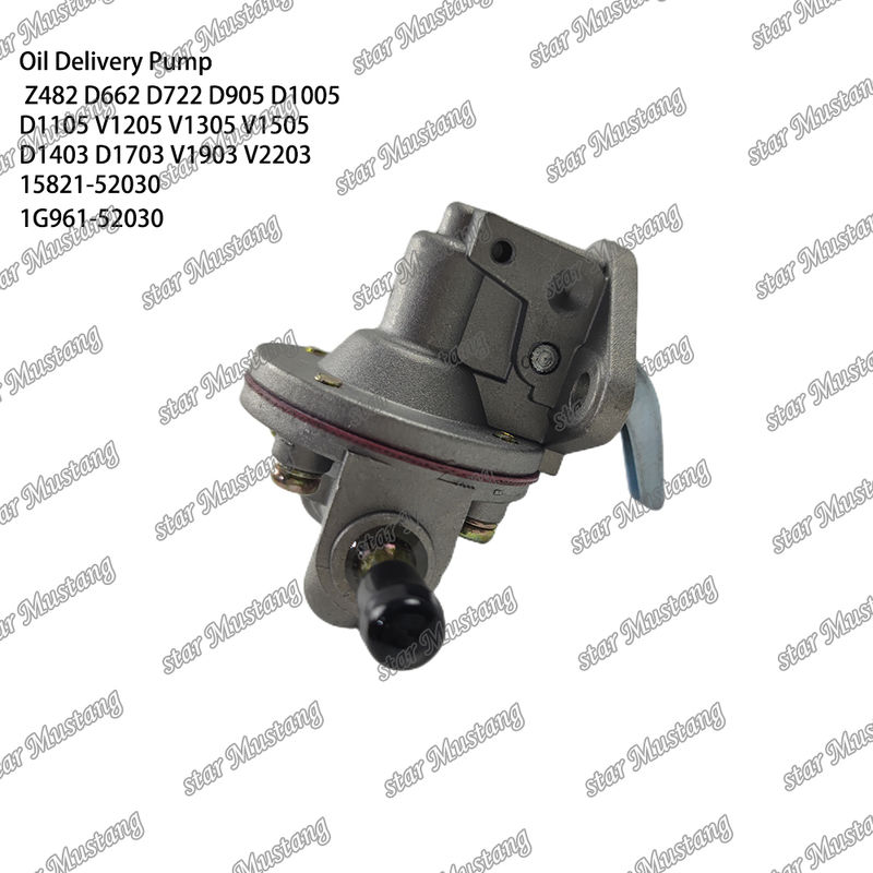 การป้อนเชื้อเพลิง Z482 D662 D722 D905 D1005 D1105 V1205 V1305 15821-52030 1G961-52030 เหมาะสำหรับอะไหล่เครื่องยนต์คูโบต้า