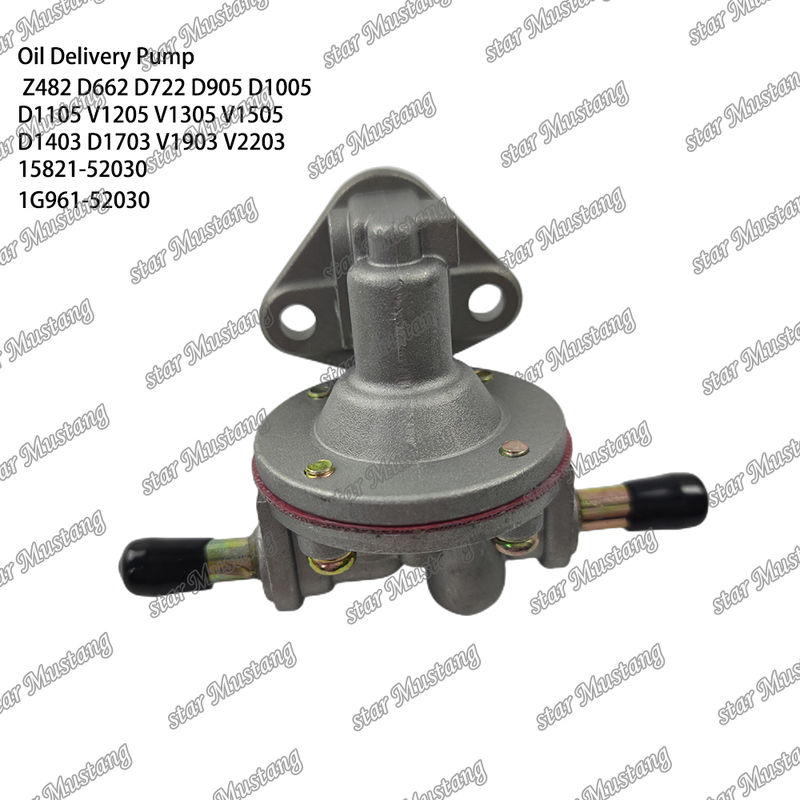 การป้อนเชื้อเพลิง Z482 D662 D722 D905 D1005 D1105 V1205 V1305 15821-52030 1G961-52030 เหมาะสำหรับอะไหล่เครื่องยนต์คูโบต้า