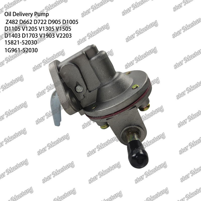การป้อนเชื้อเพลิง Z482 D662 D722 D905 D1005 D1105 V1205 V1305 15821-52030 1G961-52030 เหมาะสำหรับอะไหล่เครื่องยนต์คูโบต้า