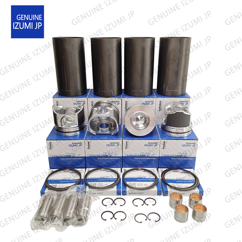 ชุดปลอกสูบ V3300T-16V ลูกสูบ 1G527-21110 สำหรับอะไหล่ซ่อมเครื่องยนต์ดีเซล Kubota