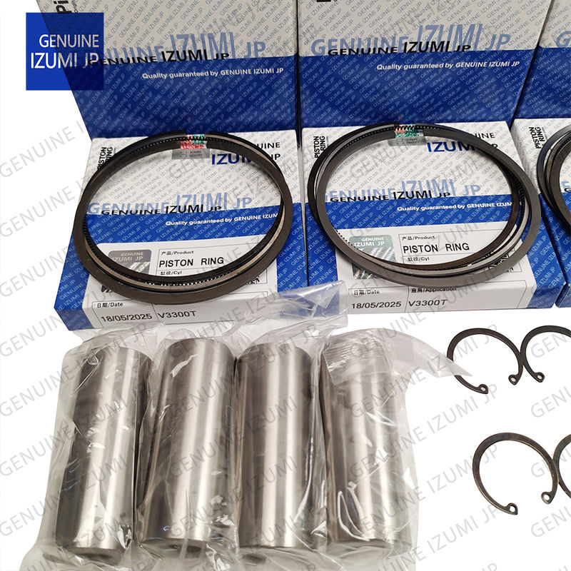 ชุดปลอกสูบ V3300T-16V ลูกสูบ 1G527-21110 สำหรับอะไหล่ซ่อมเครื่องยนต์ดีเซล Kubota