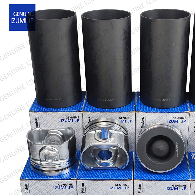 ชุดปลอกสูบ V3800T ลูกสูบ 1J508-21110 สำหรับอะไหล่ซ่อมเครื่องยนต์ดีเซล Kubota