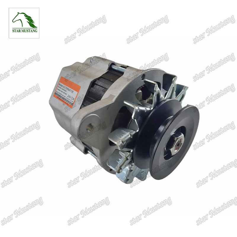 อัลтернаเตอร์เครื่องยนต์ดีเซลเดิม 4D95 PC60-5 24V 30A 600-821-3850