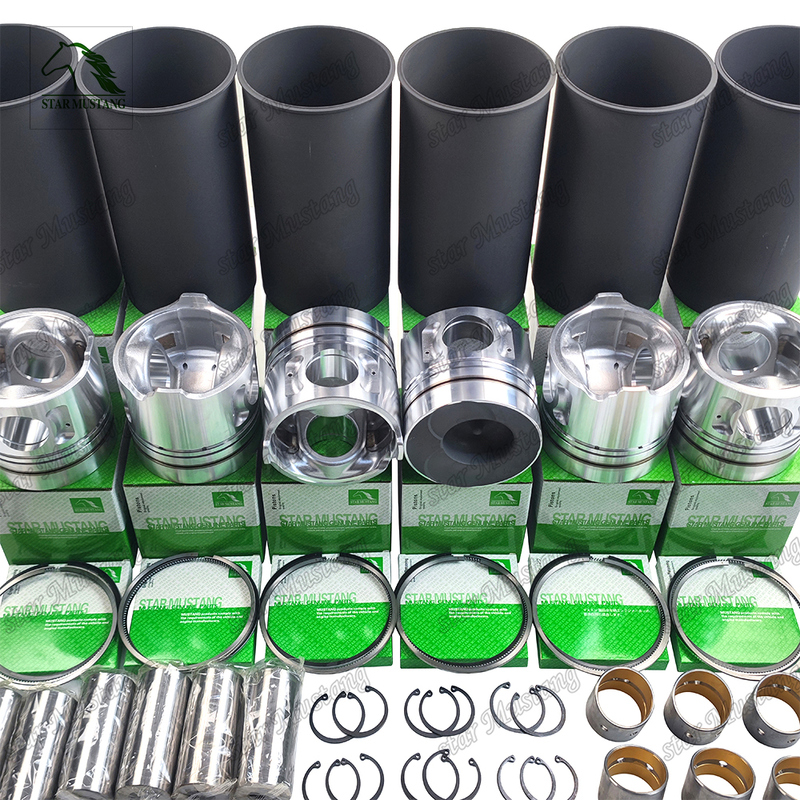 Engine PF6 Cylinder Liner Kit Piston 12011-96964 For Nissan Engine Spare Parts